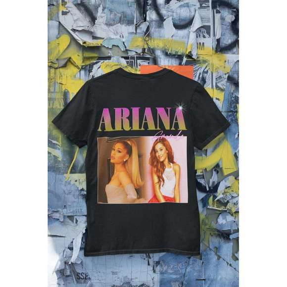 Ariana Grande Bootleg Classic Unisex T Shirt - Picture 1 of 4